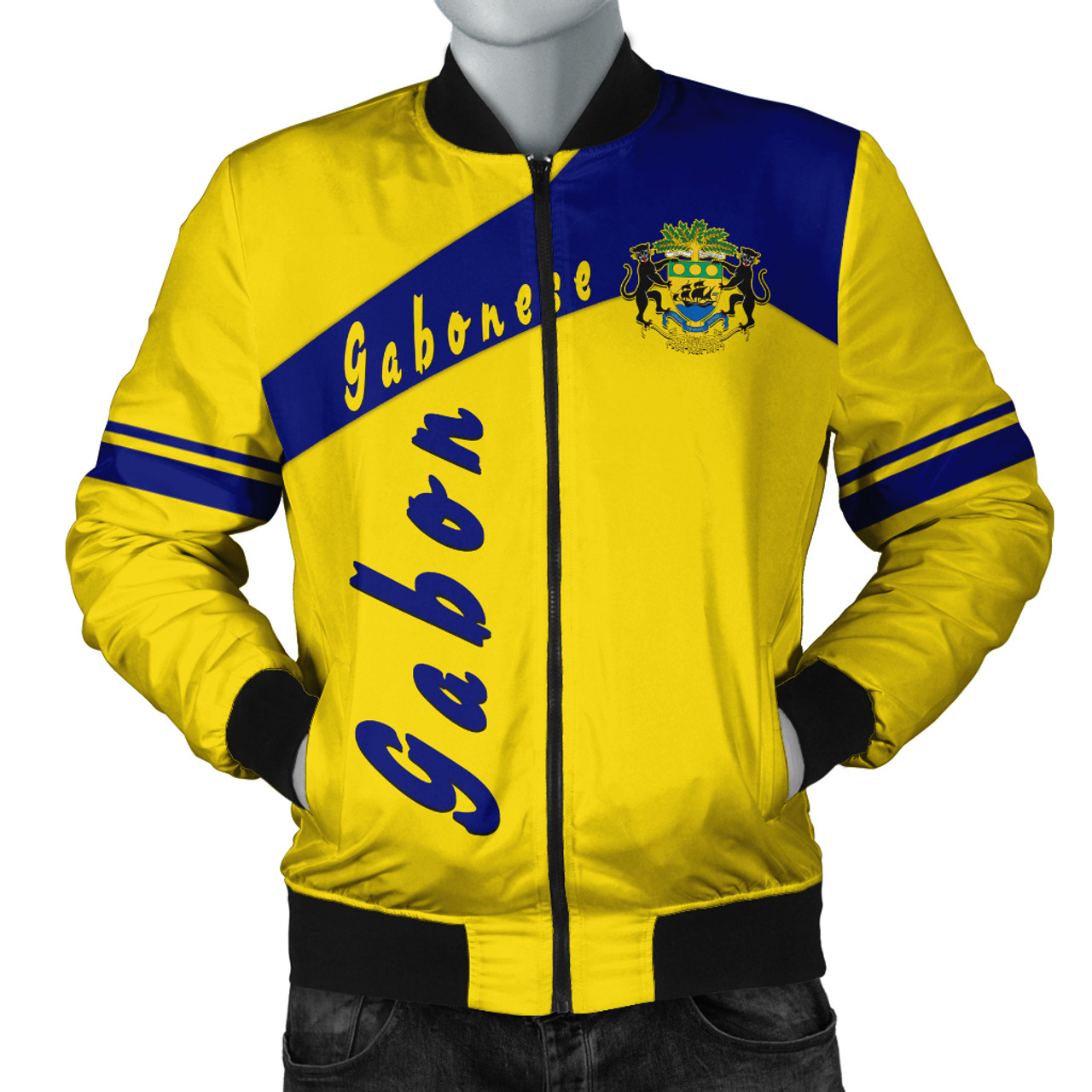 Gabon Bomber Jacket Sport Style