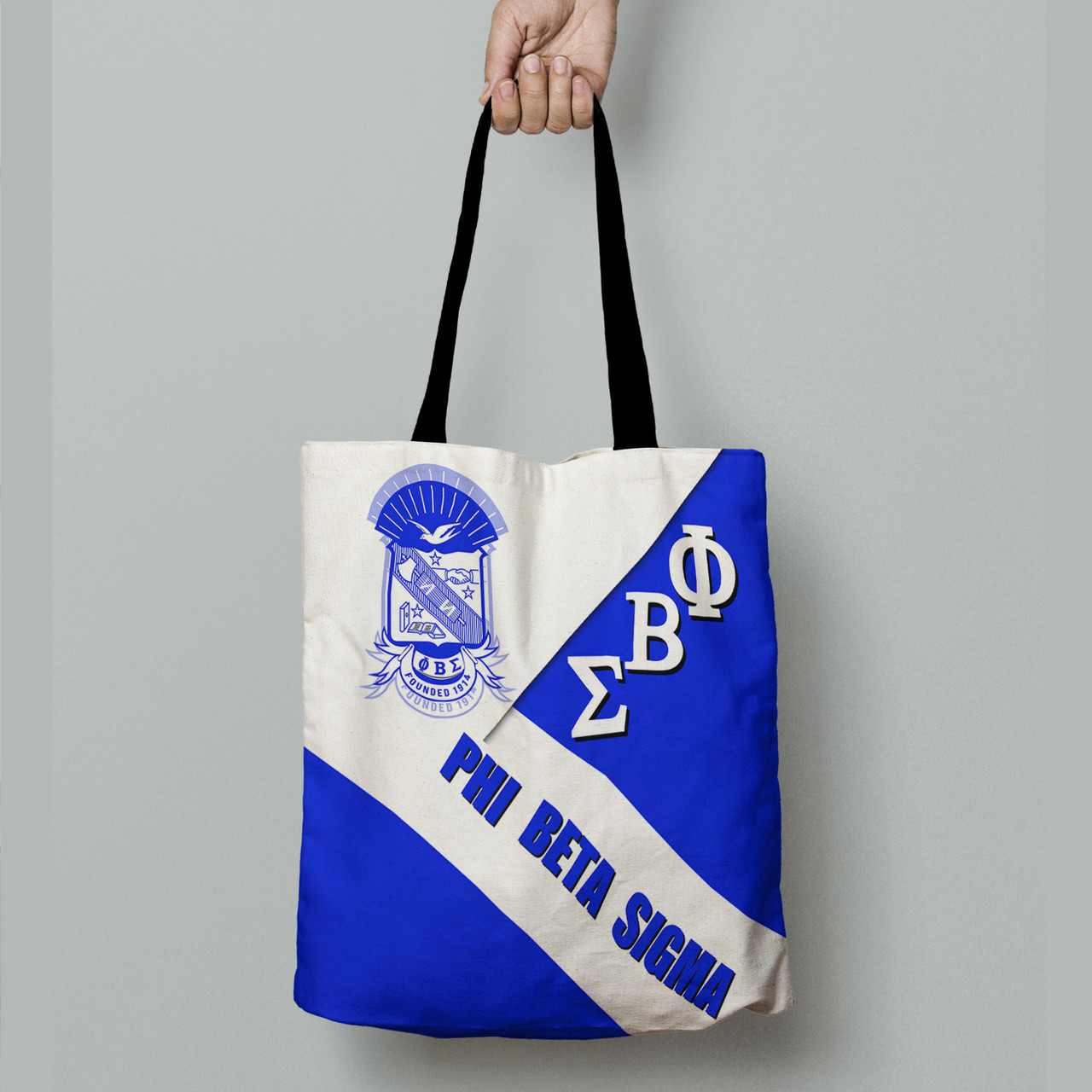 Phi Beta Sigma Tote Bag - Fraternity In Me Tote Bag