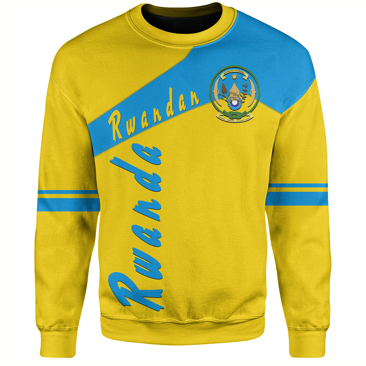 Rwanda Sweatshirt Sport Style