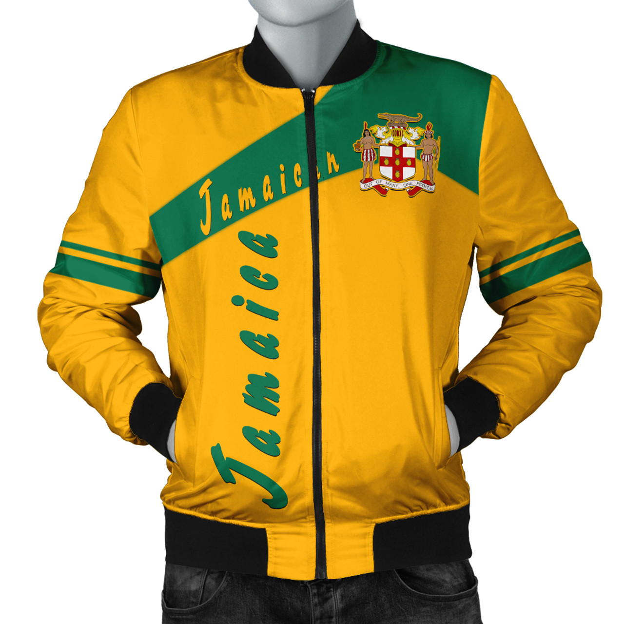 Jamaica Bomber Jacket Sport Style