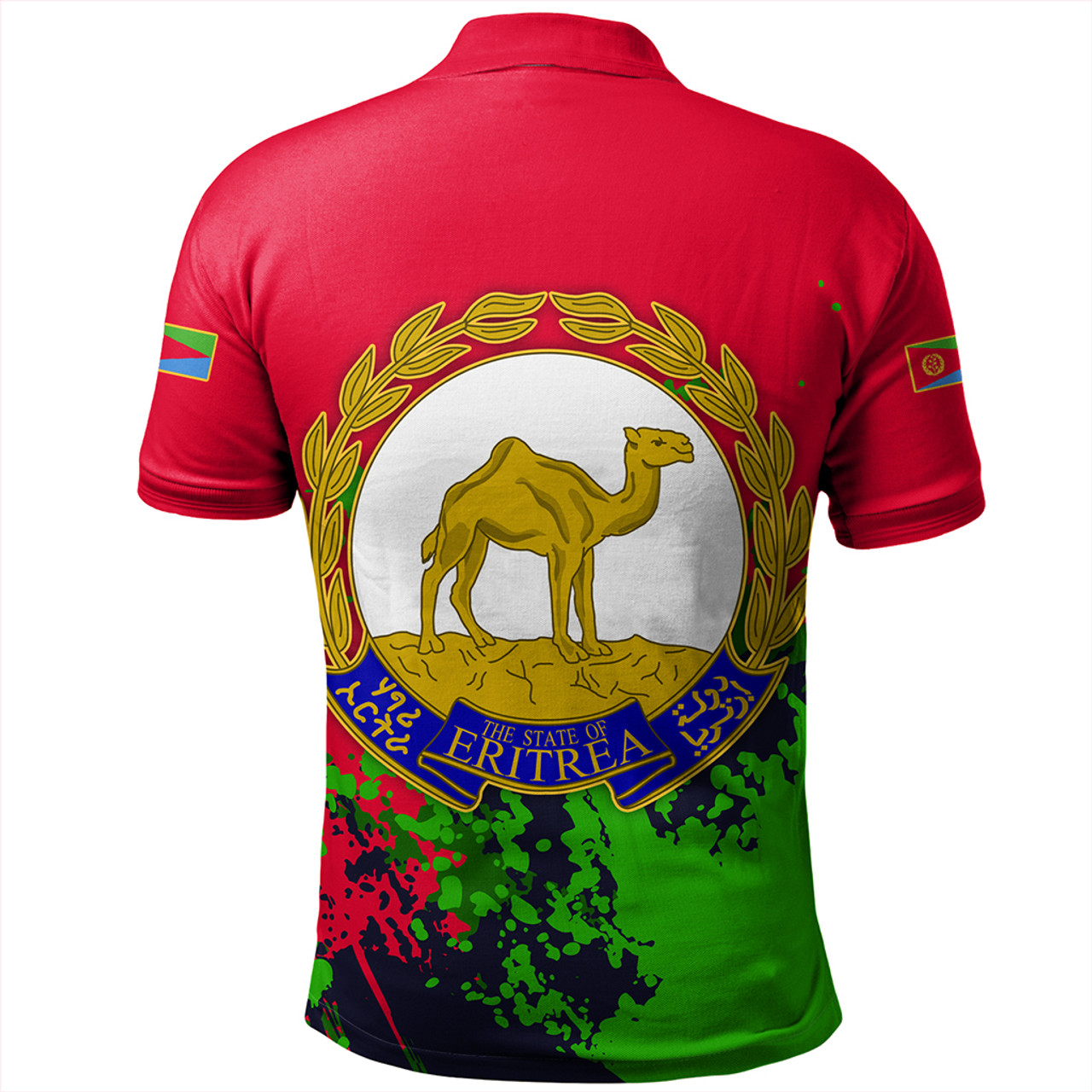 Eritrea Polo Shirt Spanit Style