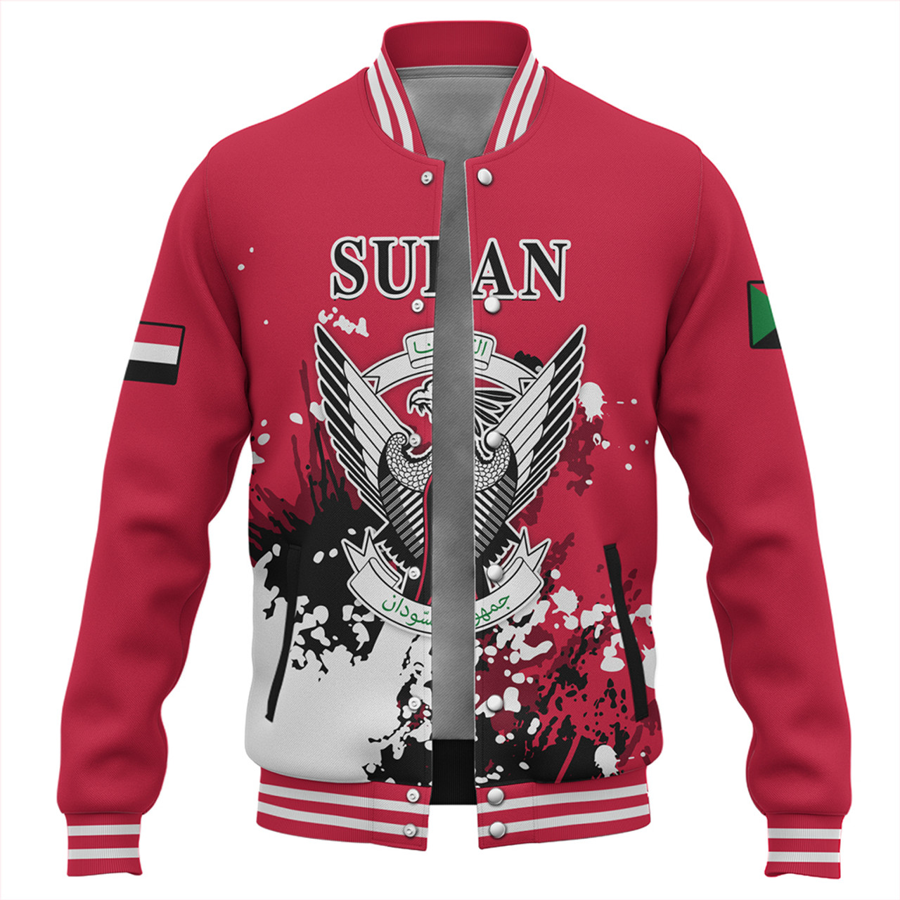 Sudan Baseball Jacket Spanit Style