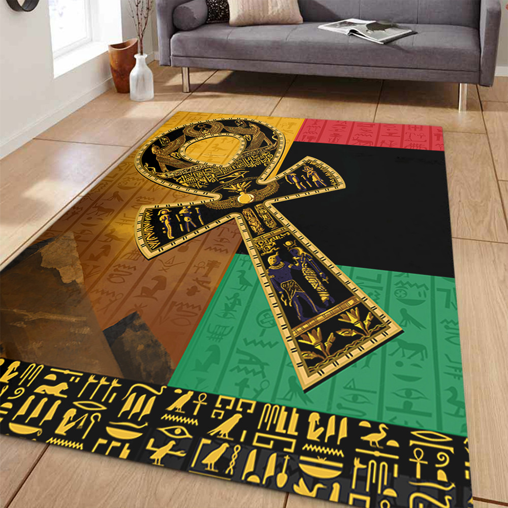 Egypt Area Rug Egyptian Ankh