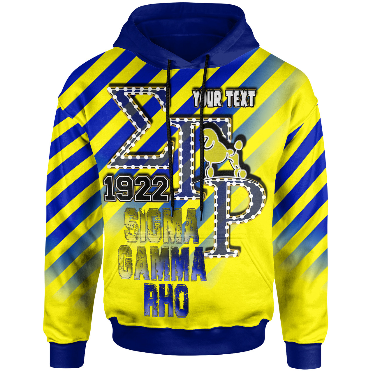 Sigma Gamma Rho Hoodie - Custom Sigma Gamma Rho Poodle Hoodie