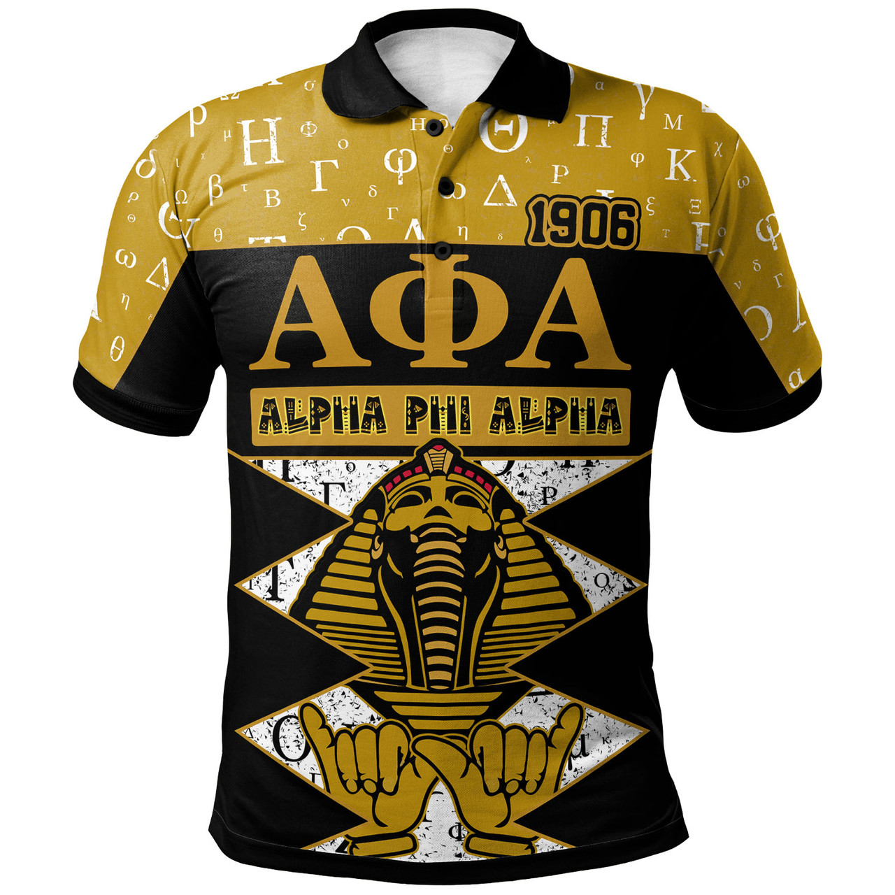 Alpha Phi Alpha Polo Shirt - Custom Alpha Phi Alpha Fraternity Greek