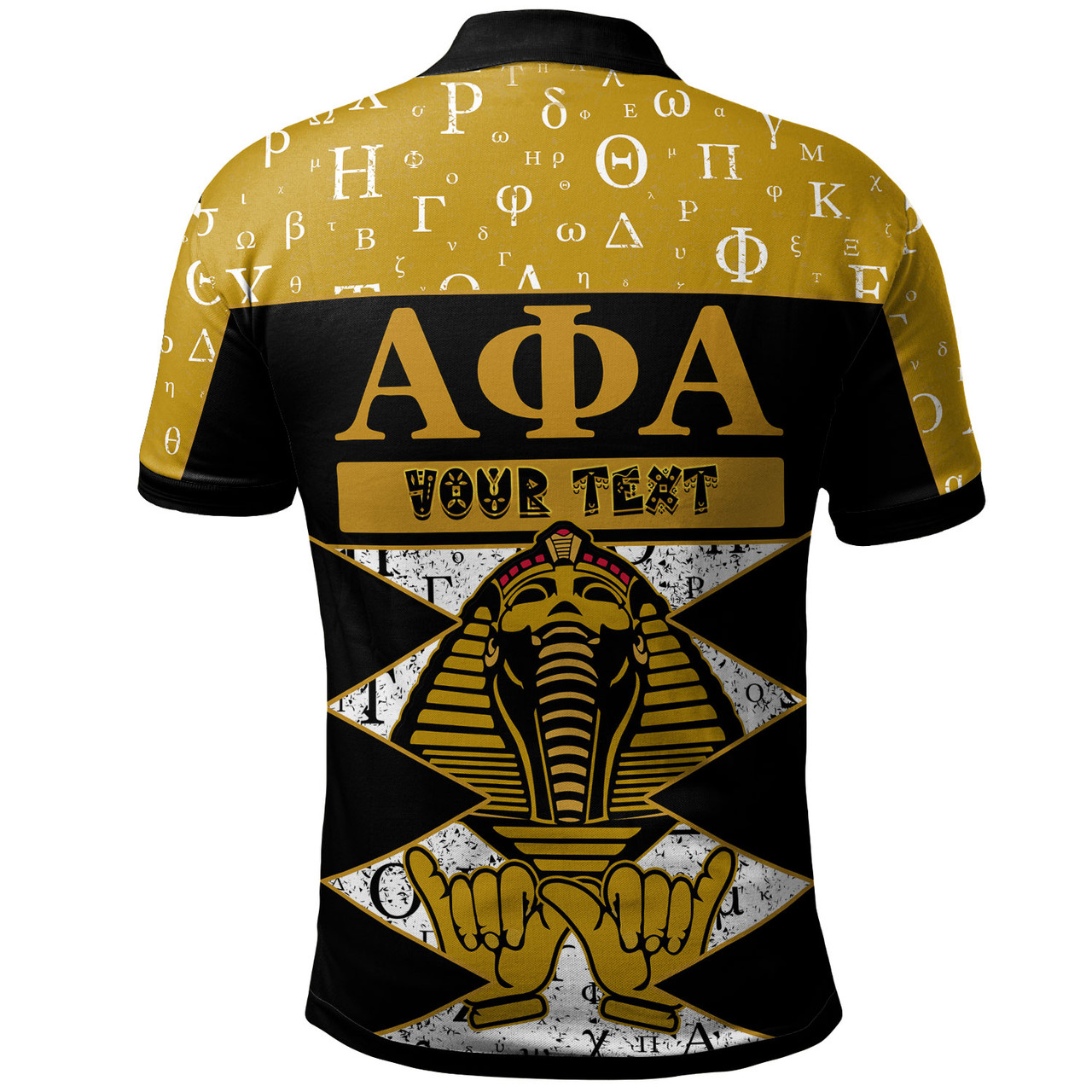 Alpha Phi Alpha Polo Shirt - Custom Alpha Phi Alpha Fraternity Greek