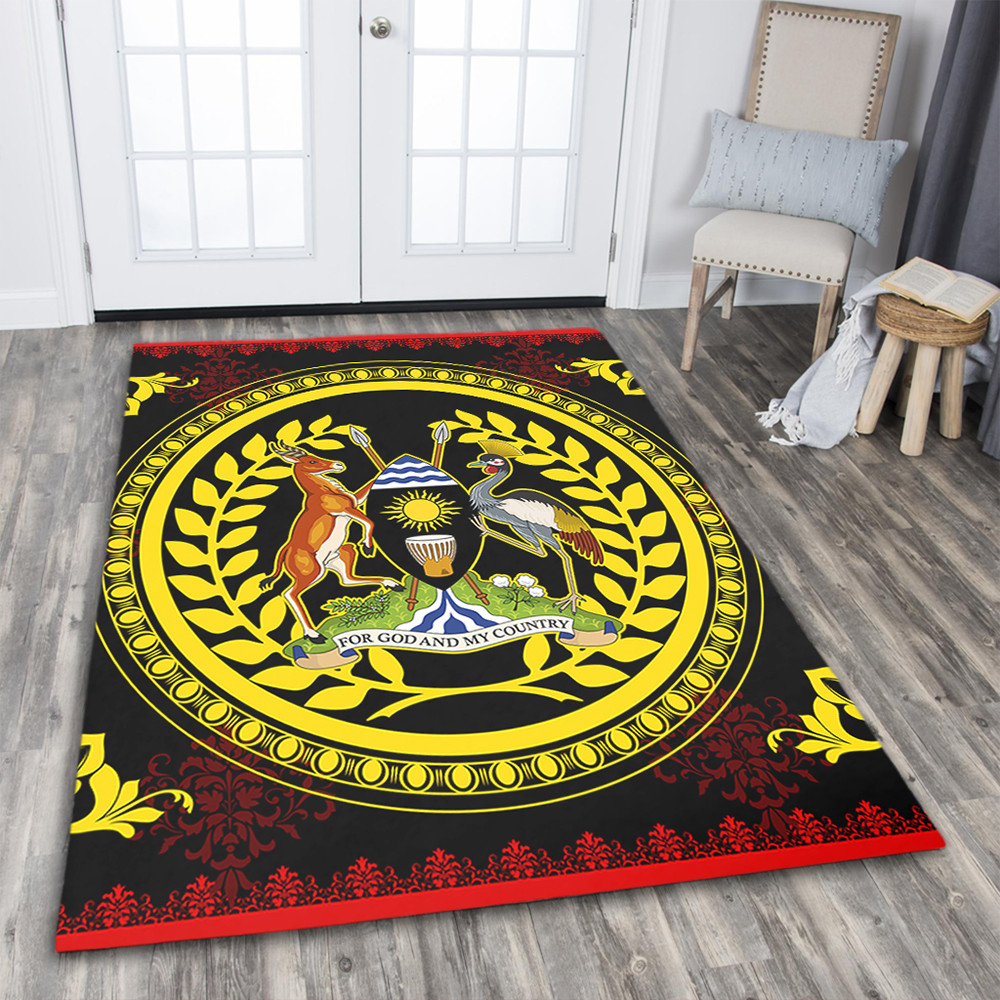 Uganda Area Rug Floral Circle