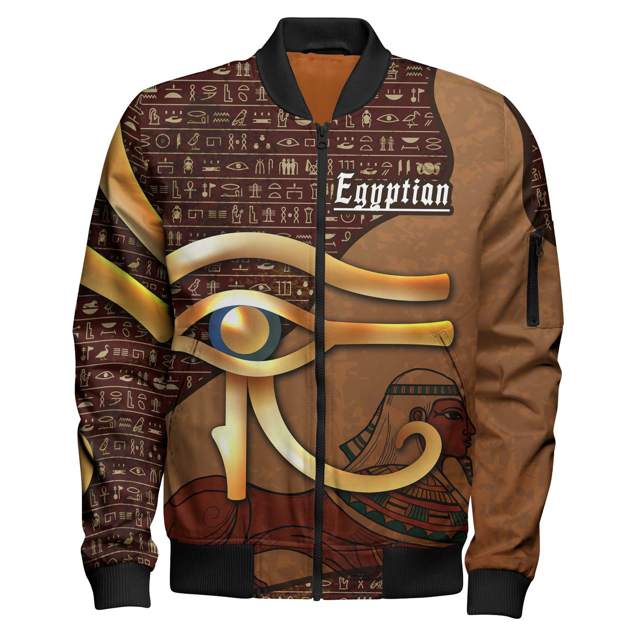 Egyptian Bomber Jacket Ra Egypt Ancient Hyeroglyphs Culture Bomber Jacket