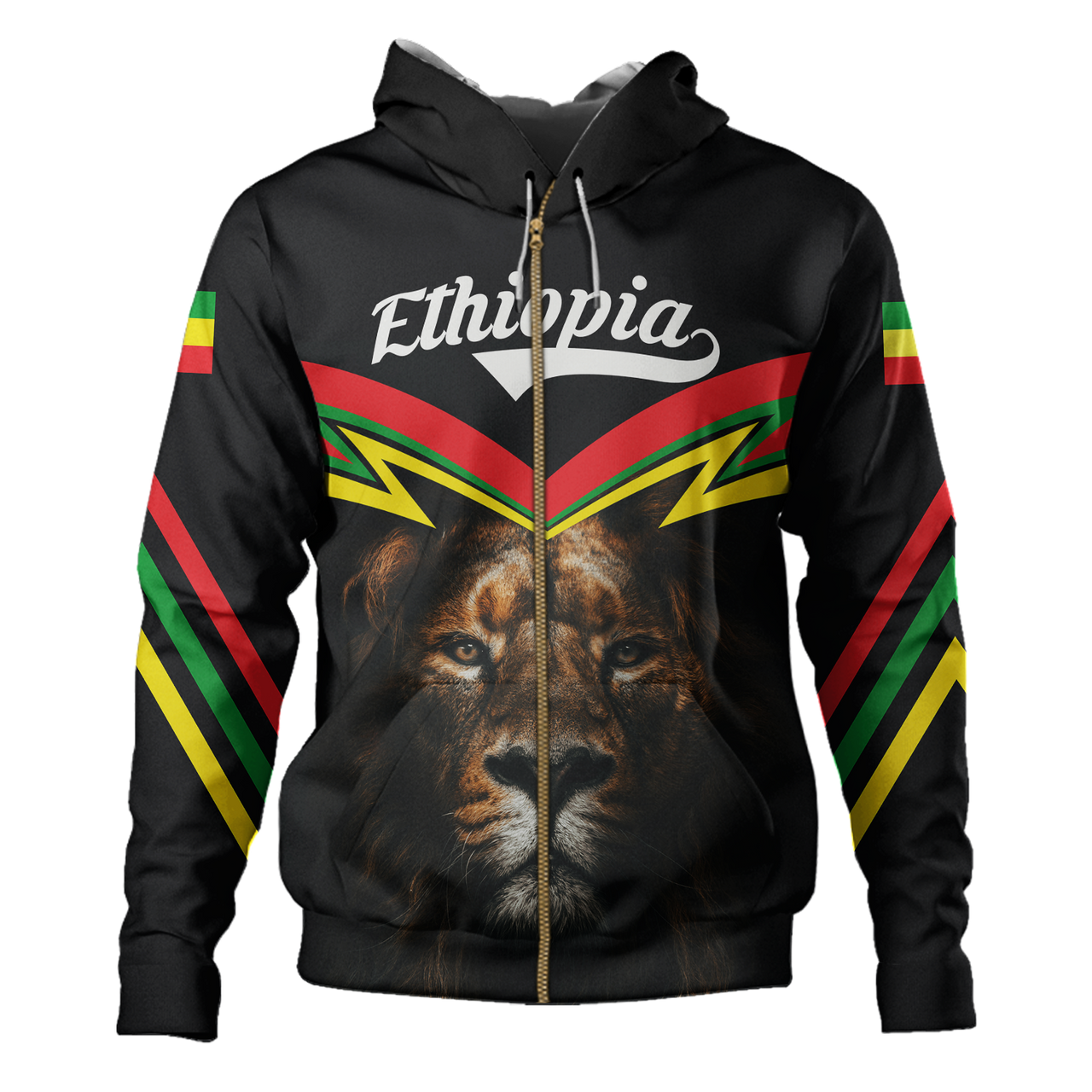 Ethiopia Hoodie Lion Roar