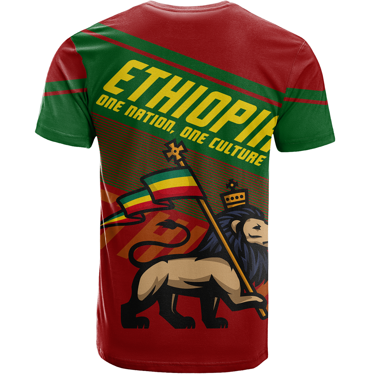 Lion Of Judah T-Shirt Ethiopia Nation