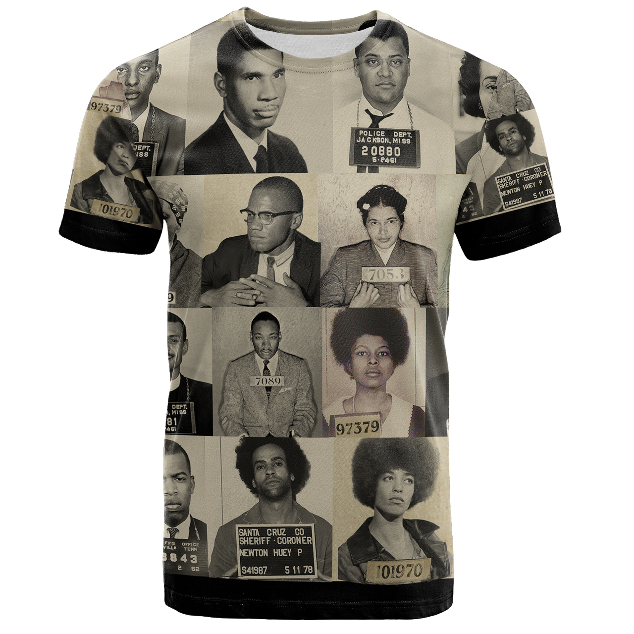 Africa T-Shirt Civil Rights Leaders