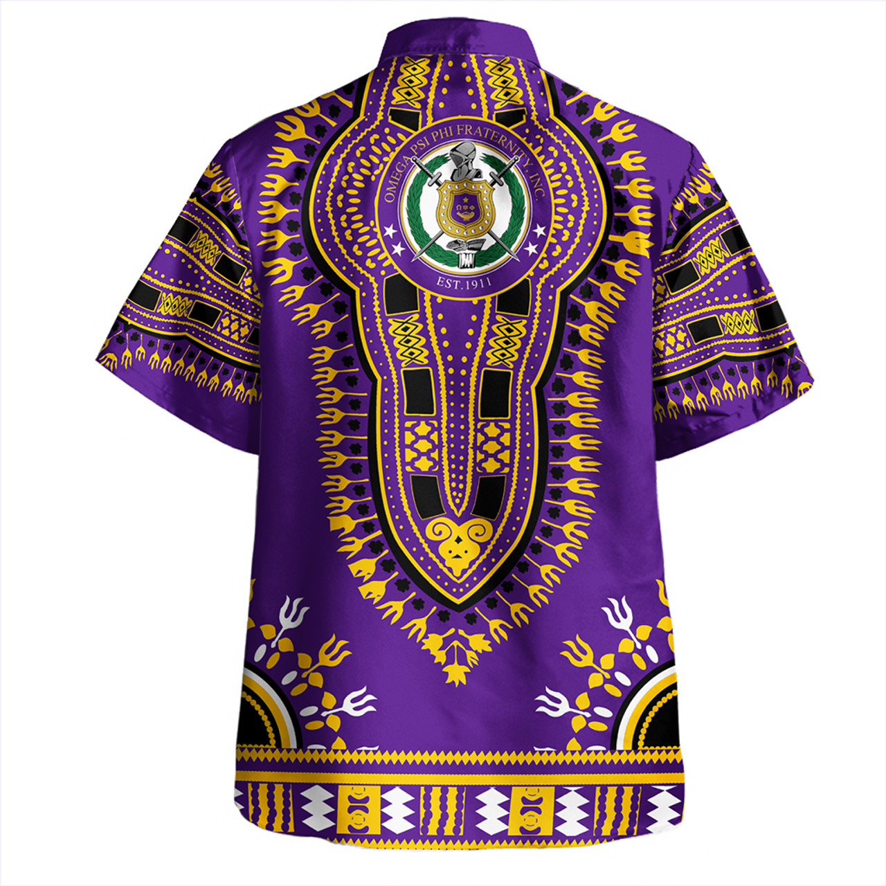 Omega Psi Phi Hawaiian Shirt Dashiki