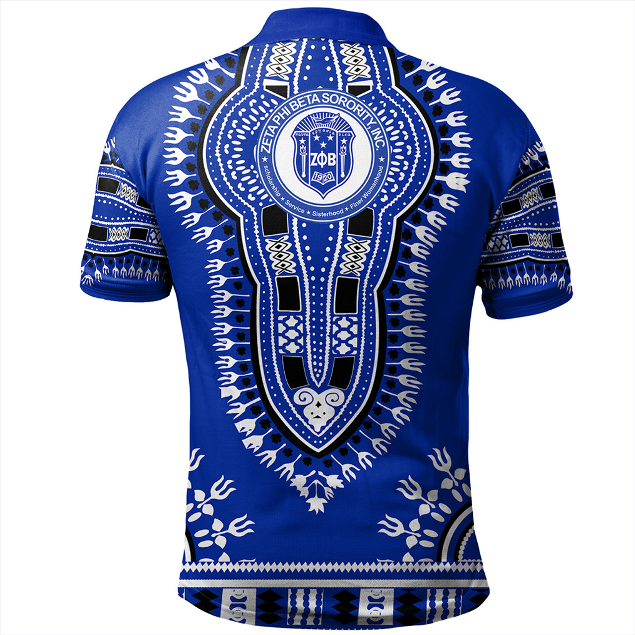 Zeta Phi Beta Polo Shirt Dashiki