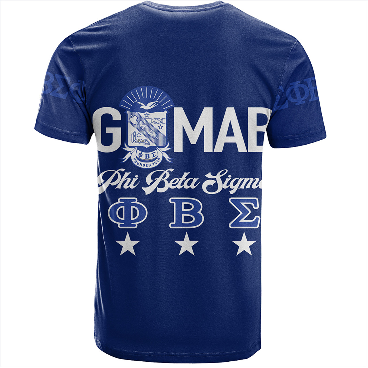 Phi Beta Sigma T-Shirt Blue PBS Style