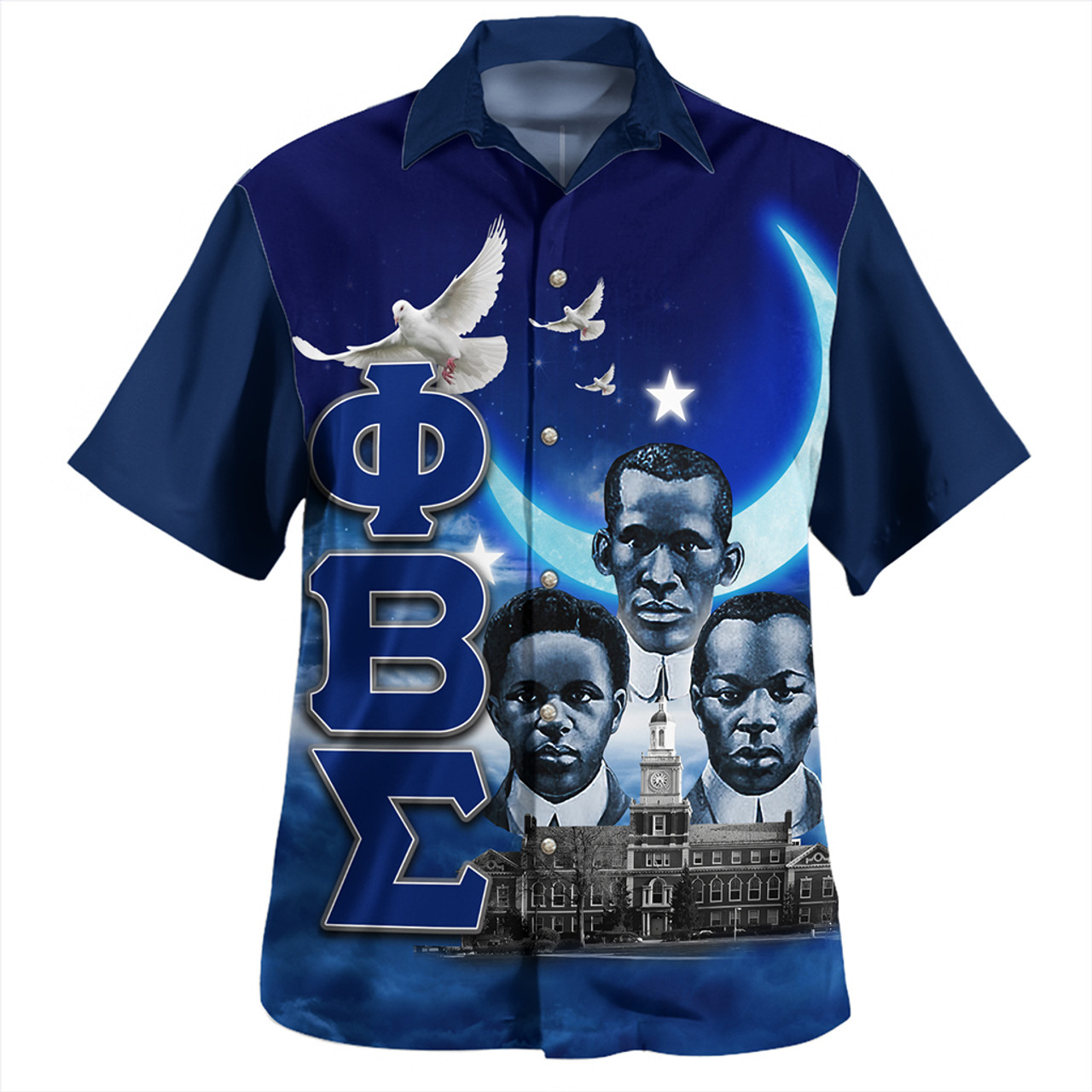 Phi Beta Sigma Hawaiian Shirt Founded 1914