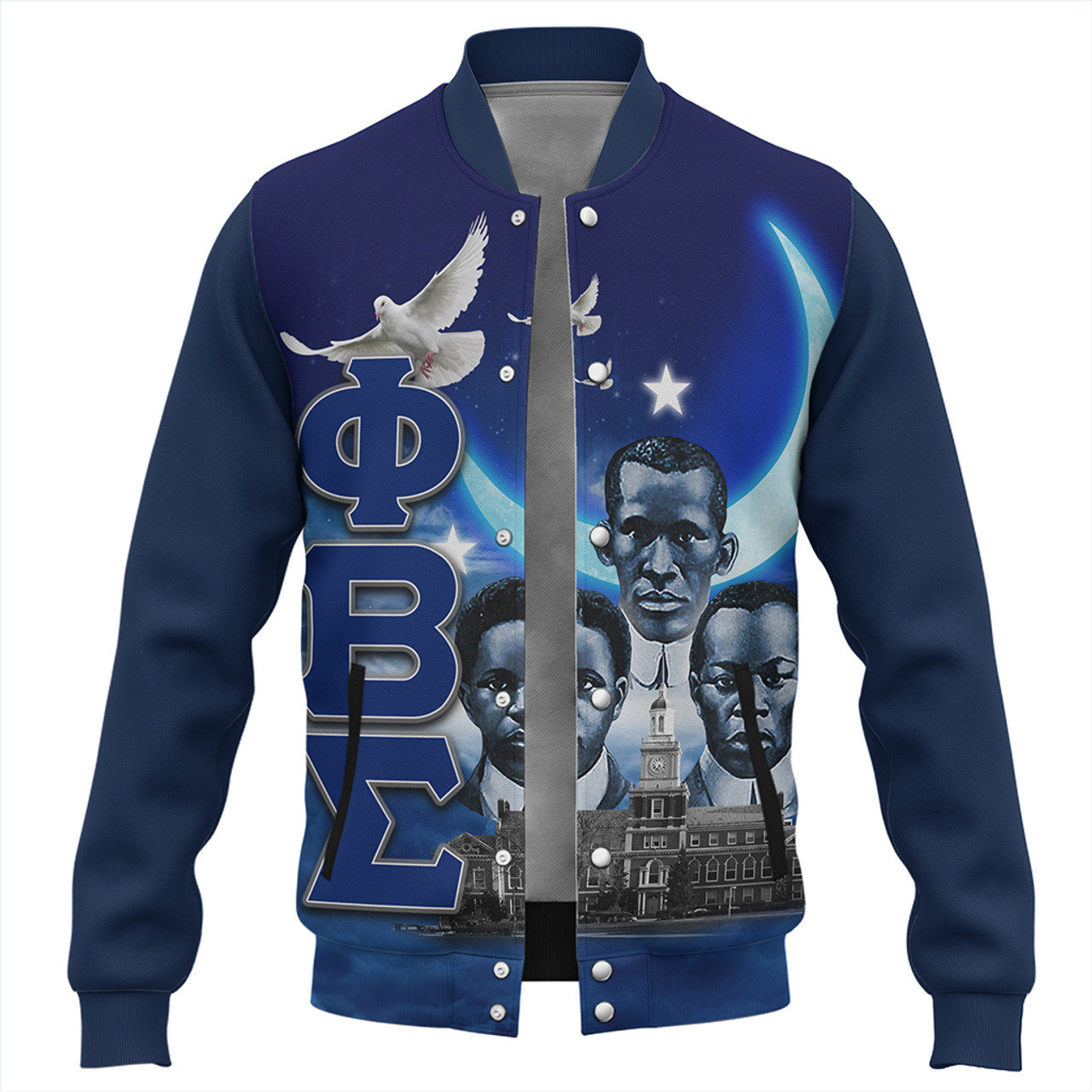 Phi Beta Sigma Baseball Jacket Founded 1914