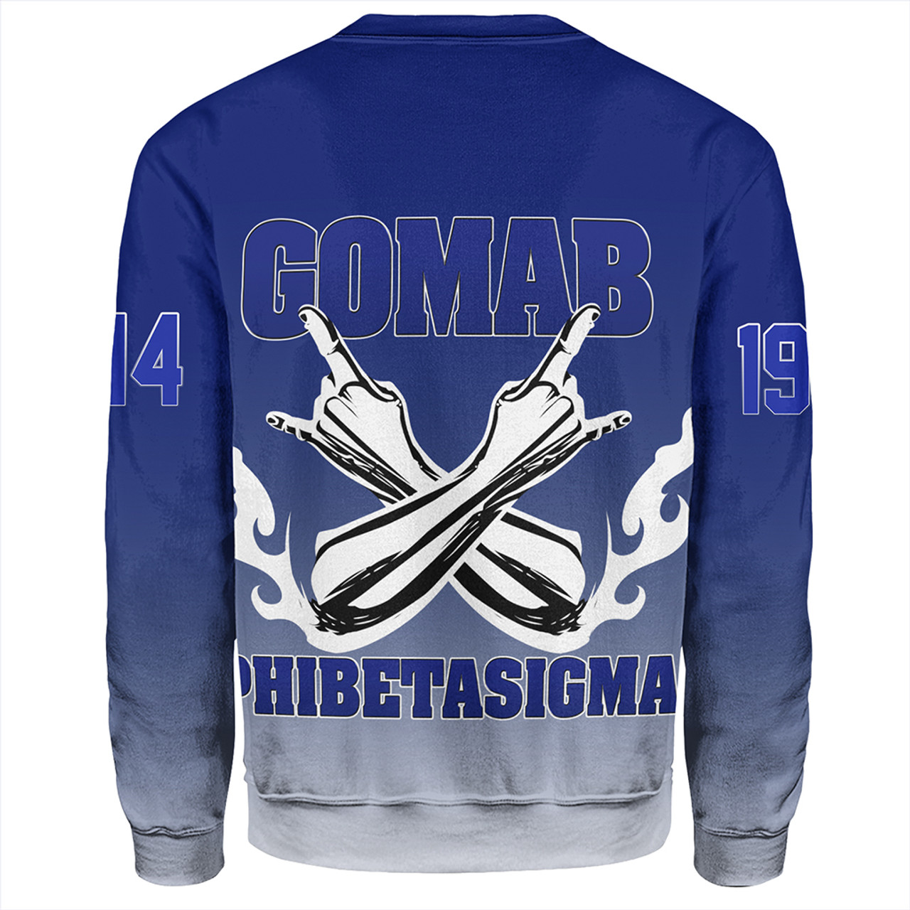 Phi Beta Sigma Sweatshirt Gradient