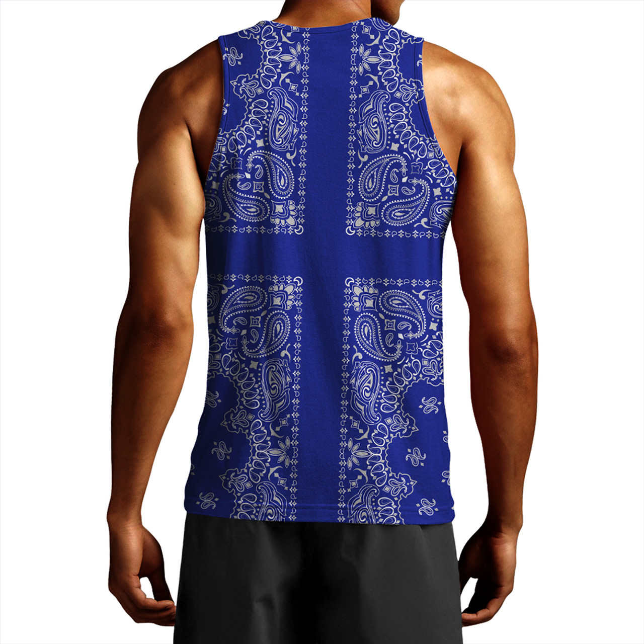 Phi Beta Sigma Tank Top Paisley Style