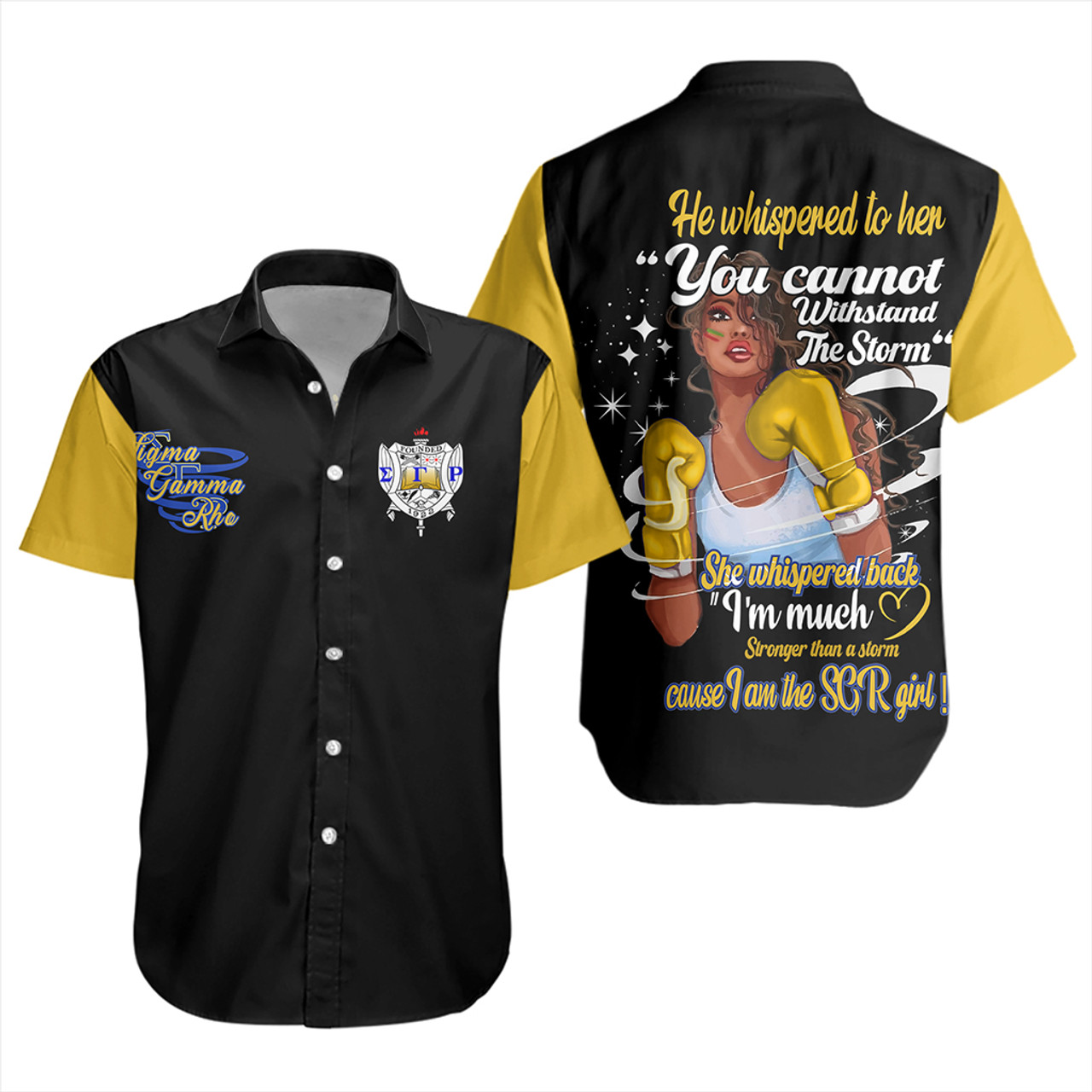 Sigma Gamma Rho Short Sleeve Shirt I Am Rho Girl