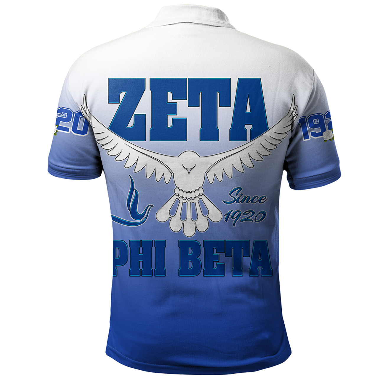 Zeta Phi Beta Polo Shirt Gradient