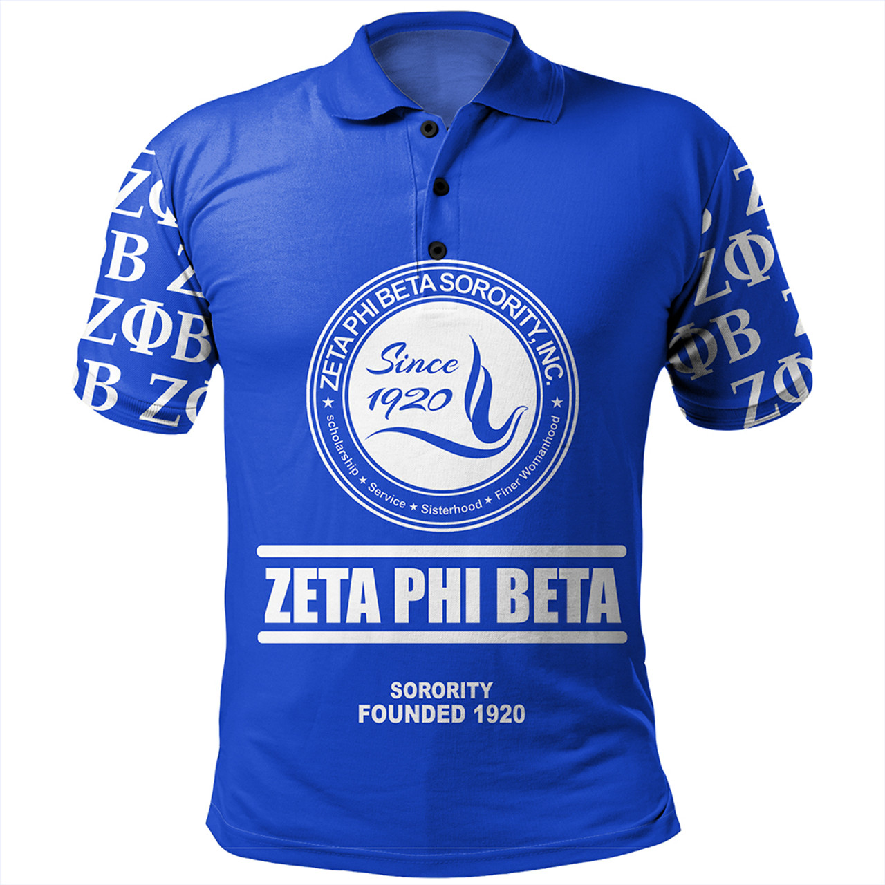 Zeta Phi Beta Polo Shirt Since 1920