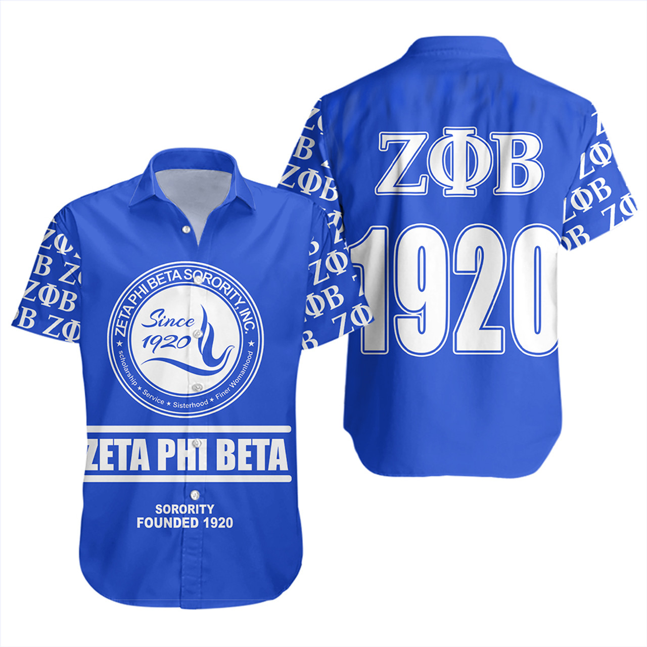 Zeta Phi Beta Short Sleeve Shirt Since 1920