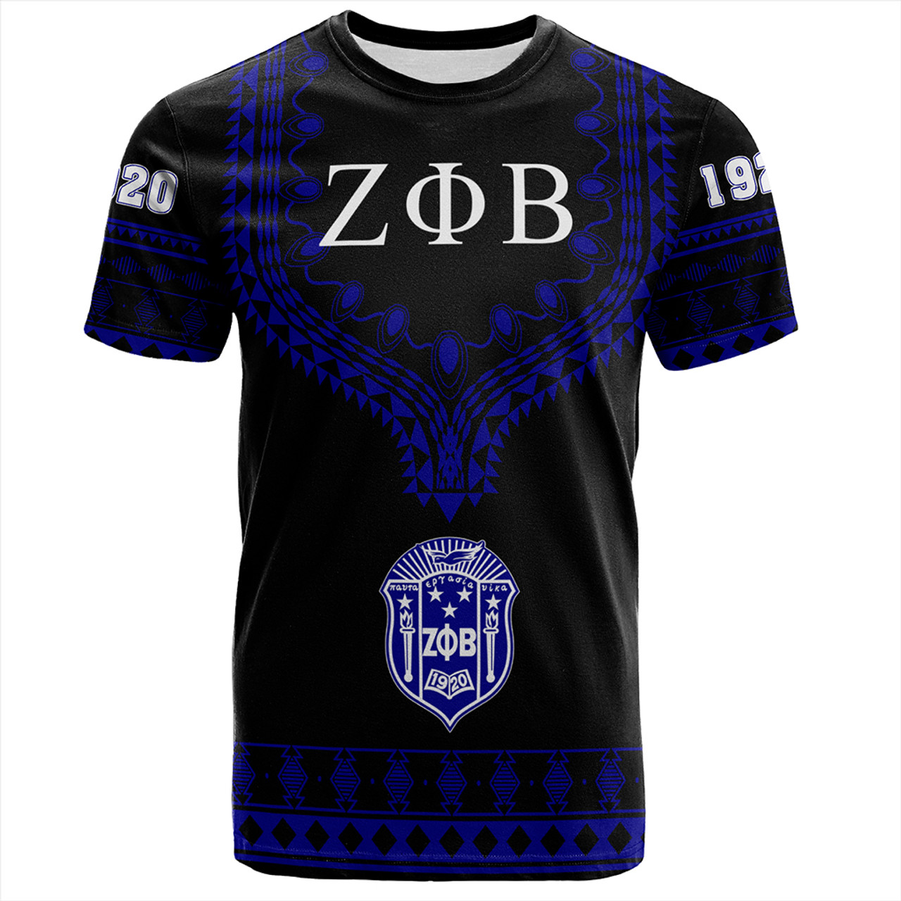Zeta Phi Beta T-Shirt Dashiki Alva Style