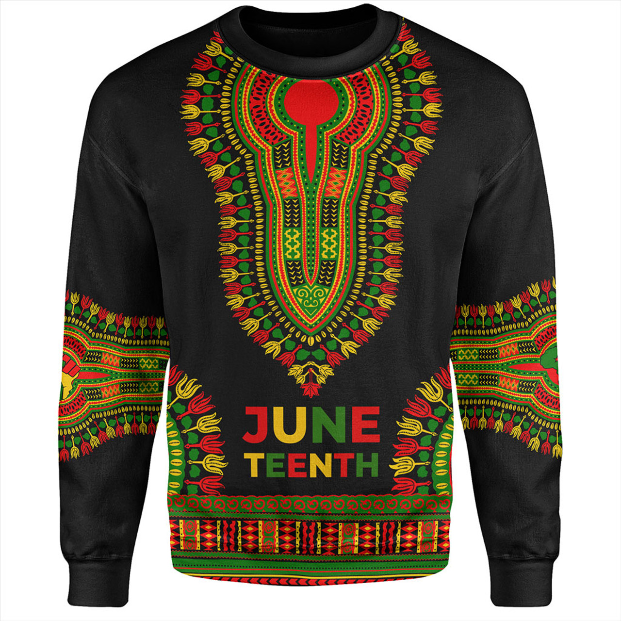 Africa Sweatshirt Dashiki Juneteenth Day