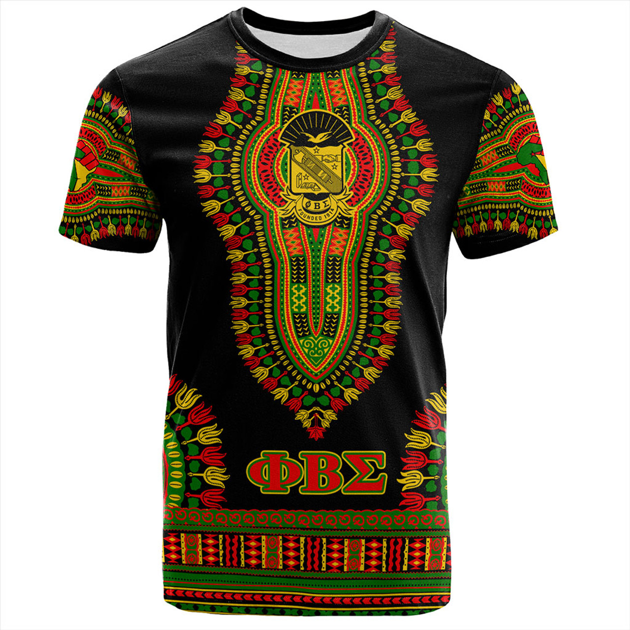 Phi Beta Sigma T-Shirt Dashiki Juneteenth