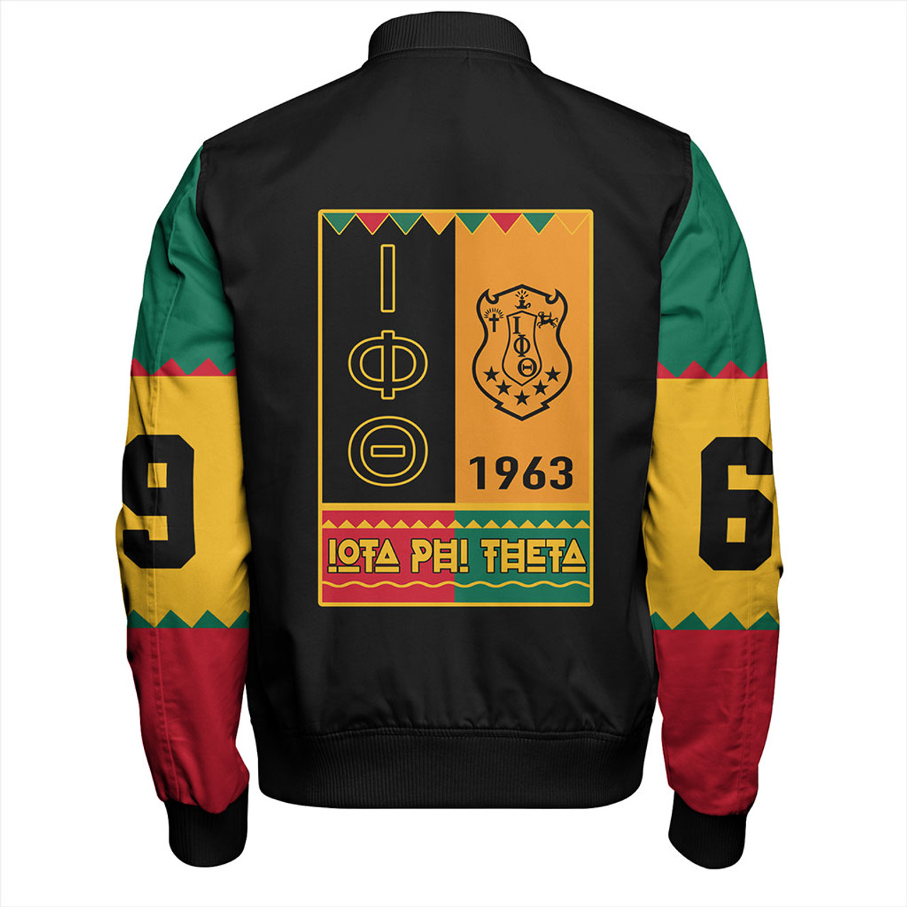 Iota Phi Theta Zipper Bomber Jacket Black History Month