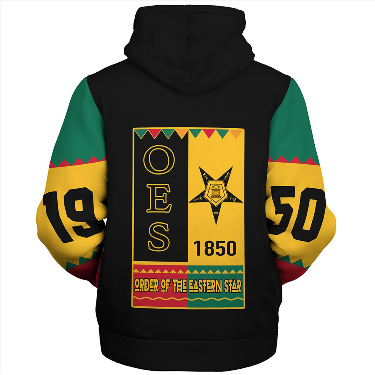 Order of the Eastern Star Sherpa Hoodie Black History Month