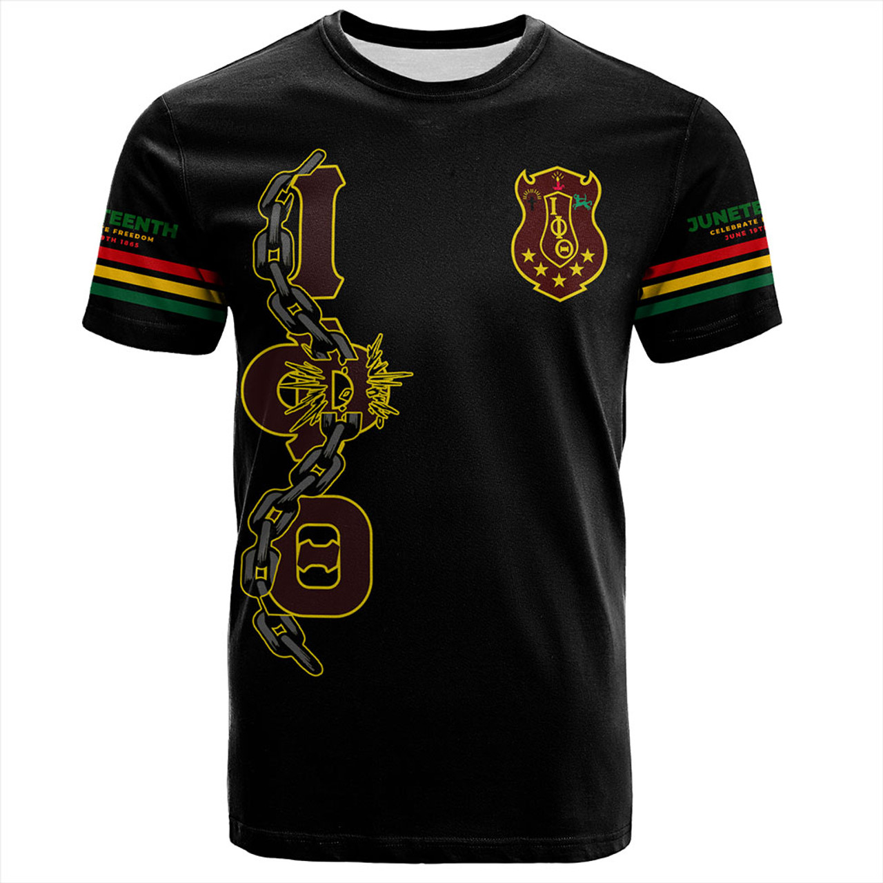 Iota Phi Theta T-Shirt Juneteenth Chain Freedom Day