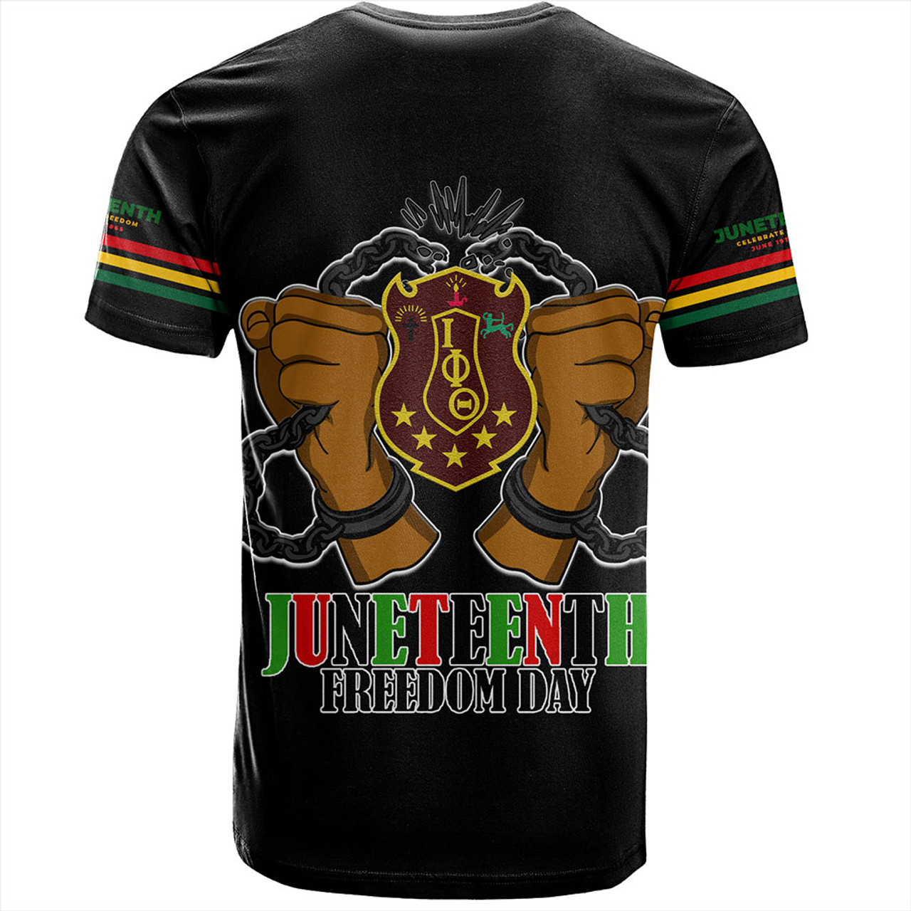 Iota Phi Theta T-Shirt Juneteenth Chain Freedom Day