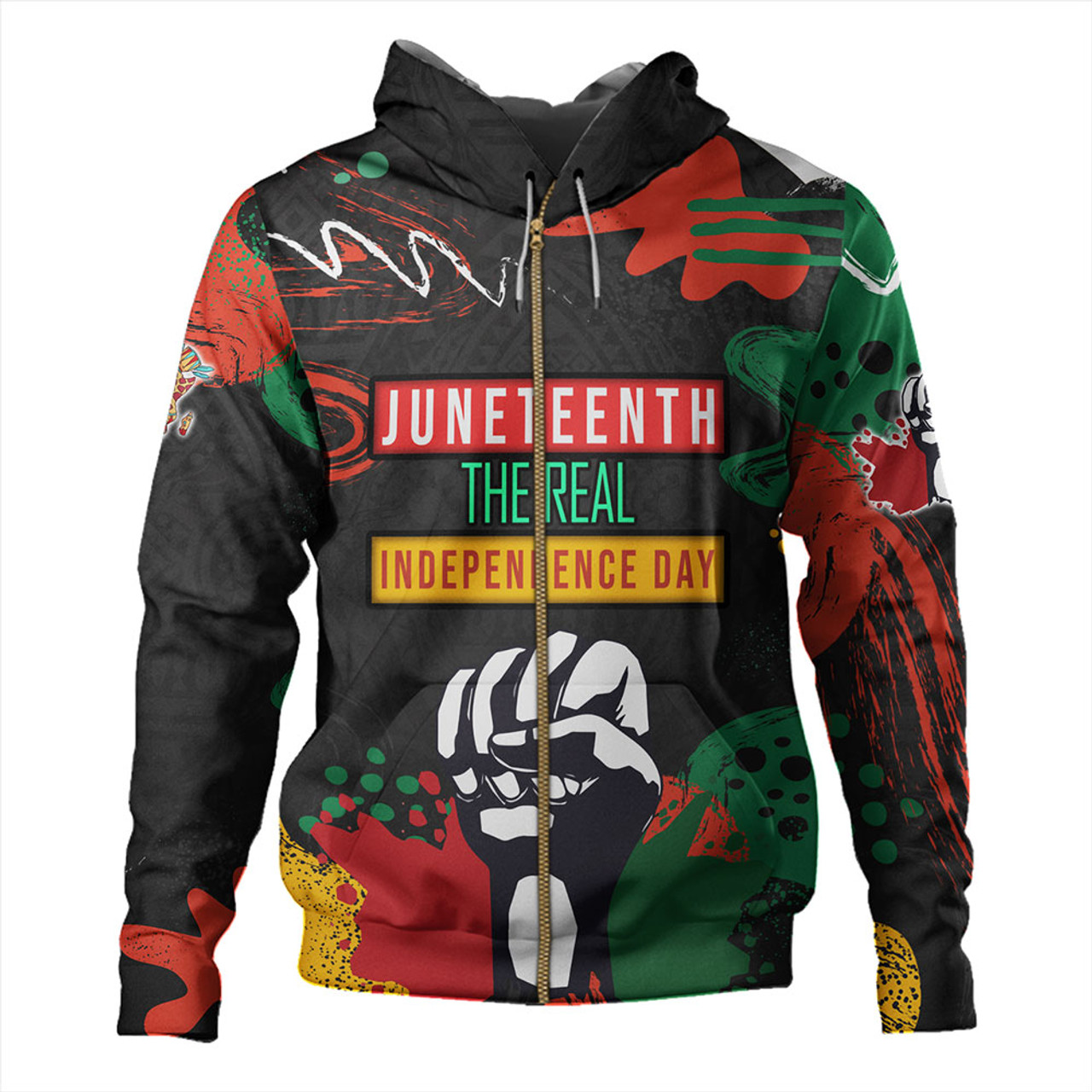 Juneteenth The Real Independence Day Hoodie