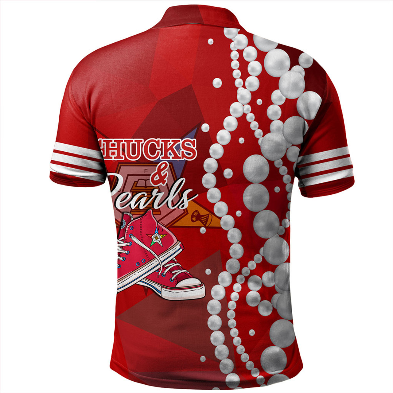 Order of the Eastern Star Polo Shirt Greek Life Chuck And Pearls