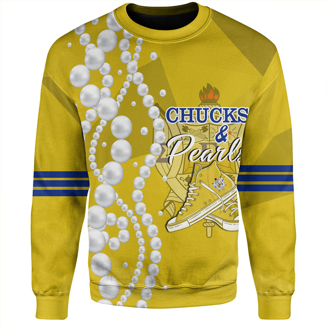 Sigma Gamma Rho Sweatshirt Greek Life Chuck And Pearls
