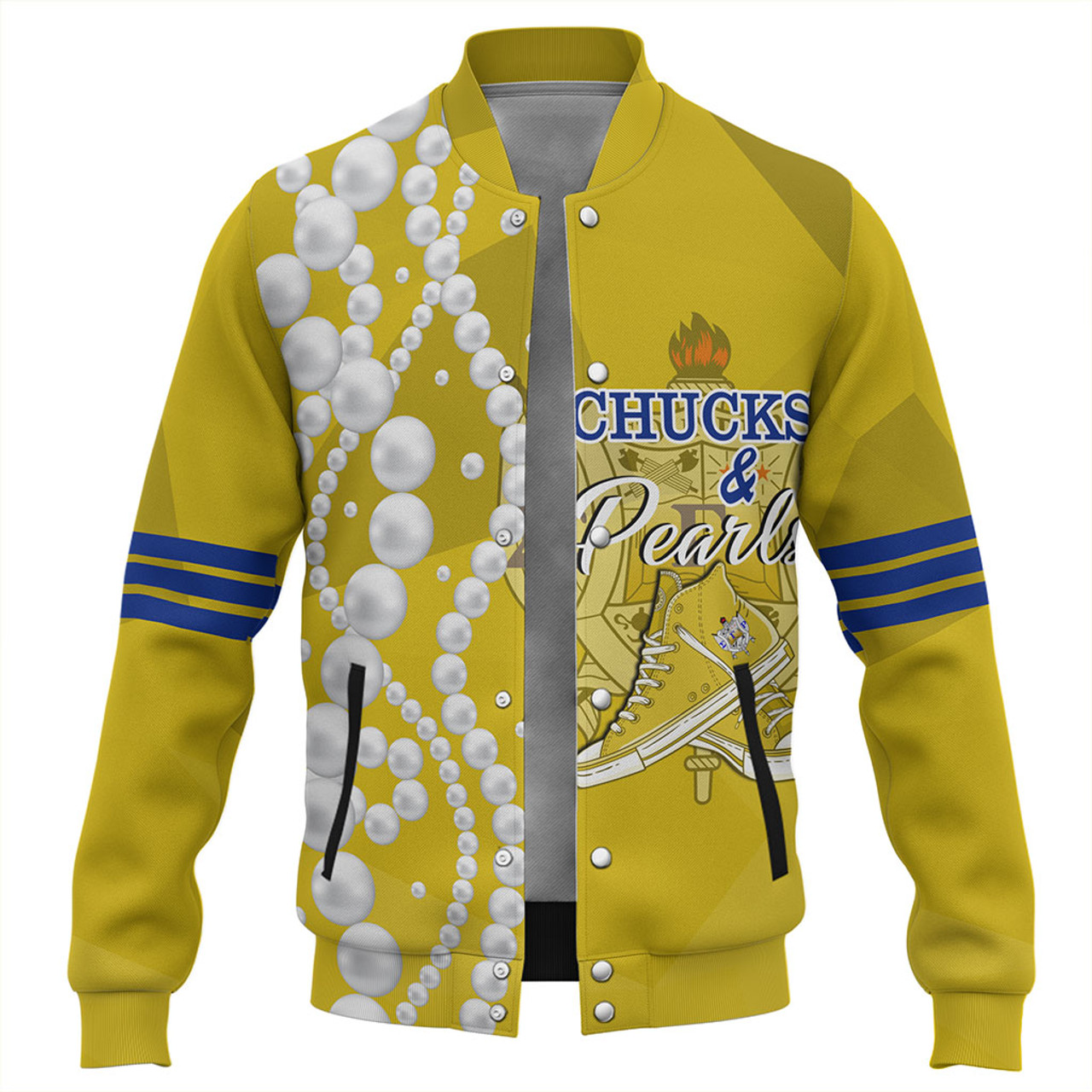 Sigma Gamma Rho Baseball Jacket Greek Life Chuck And Pearls