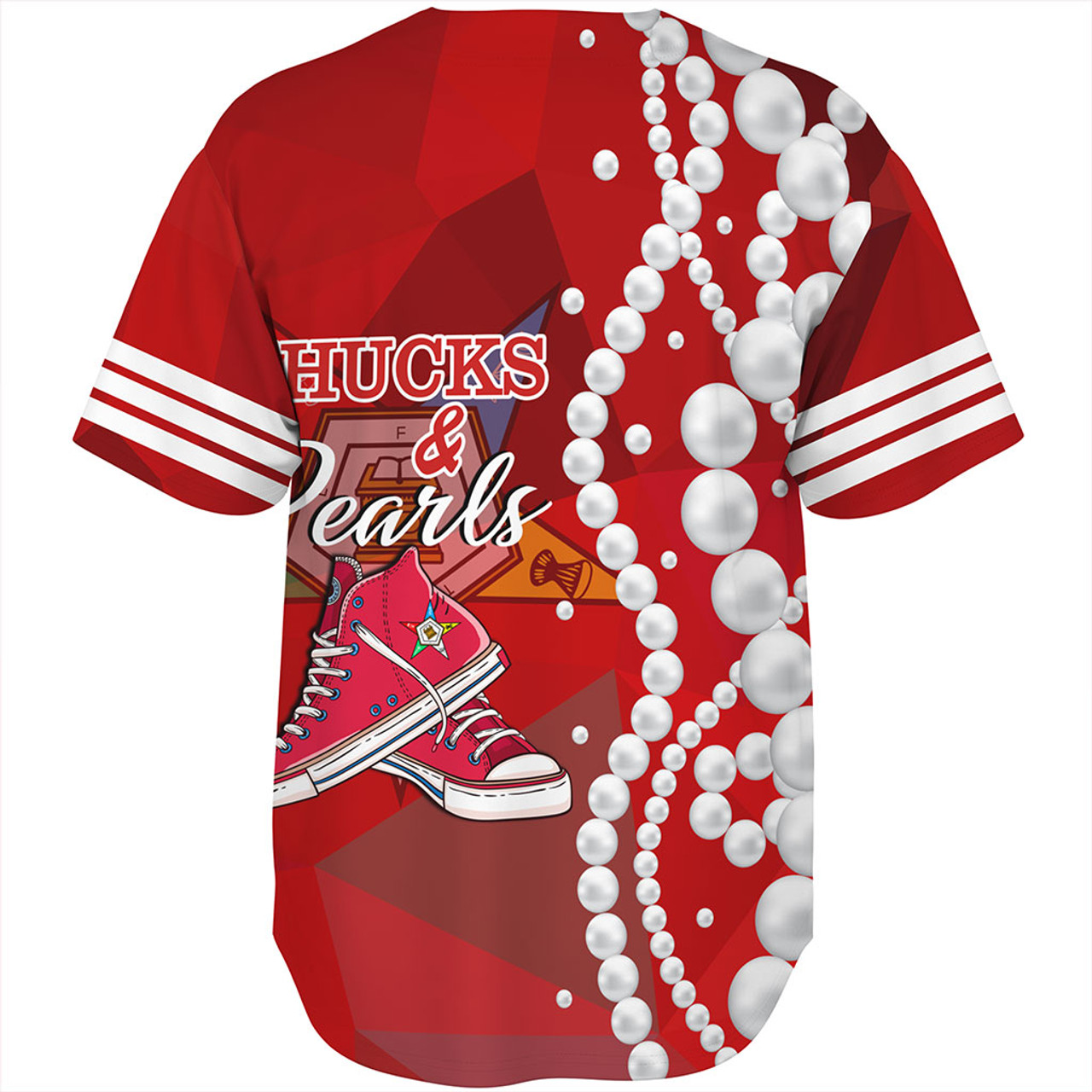 Order of the Eastern Star Baseball Shirt Greek Life Chuck And Pearls