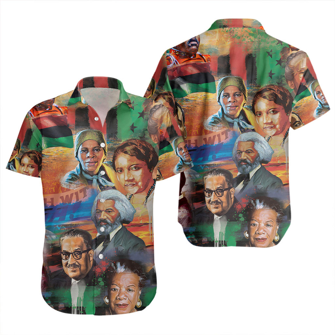 Black History Month Short Sleeve Shirt Celebration Freedom Day