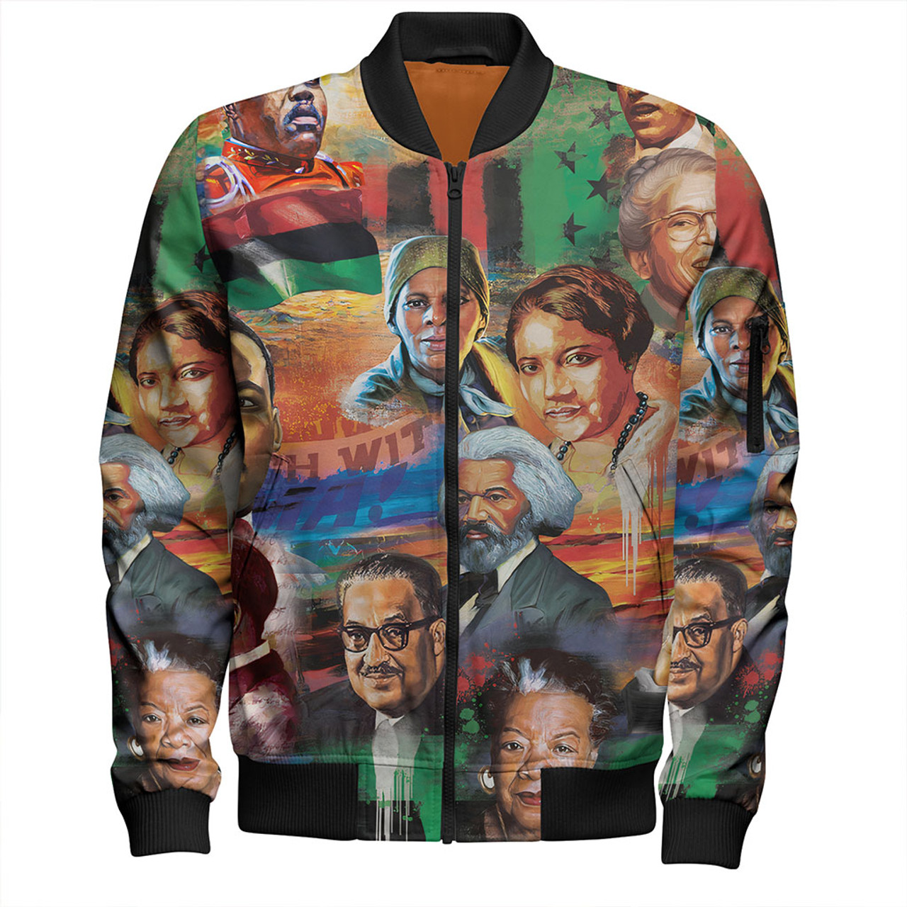 Black History Month Bomber Jacket Celebration Freedom Day