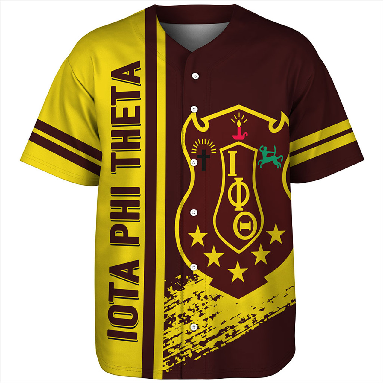 Iota Phi Theta Baseball Shirt Quater Style