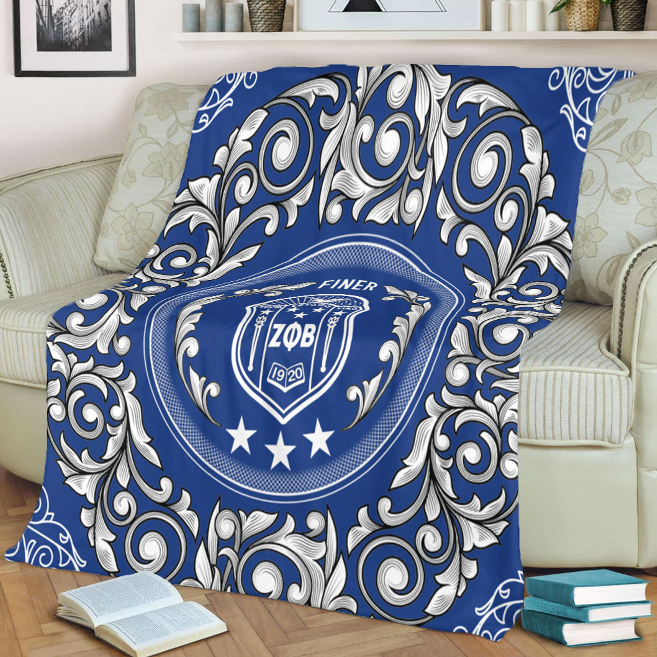 Zeta Phi Beta Premium Blanket Sorority