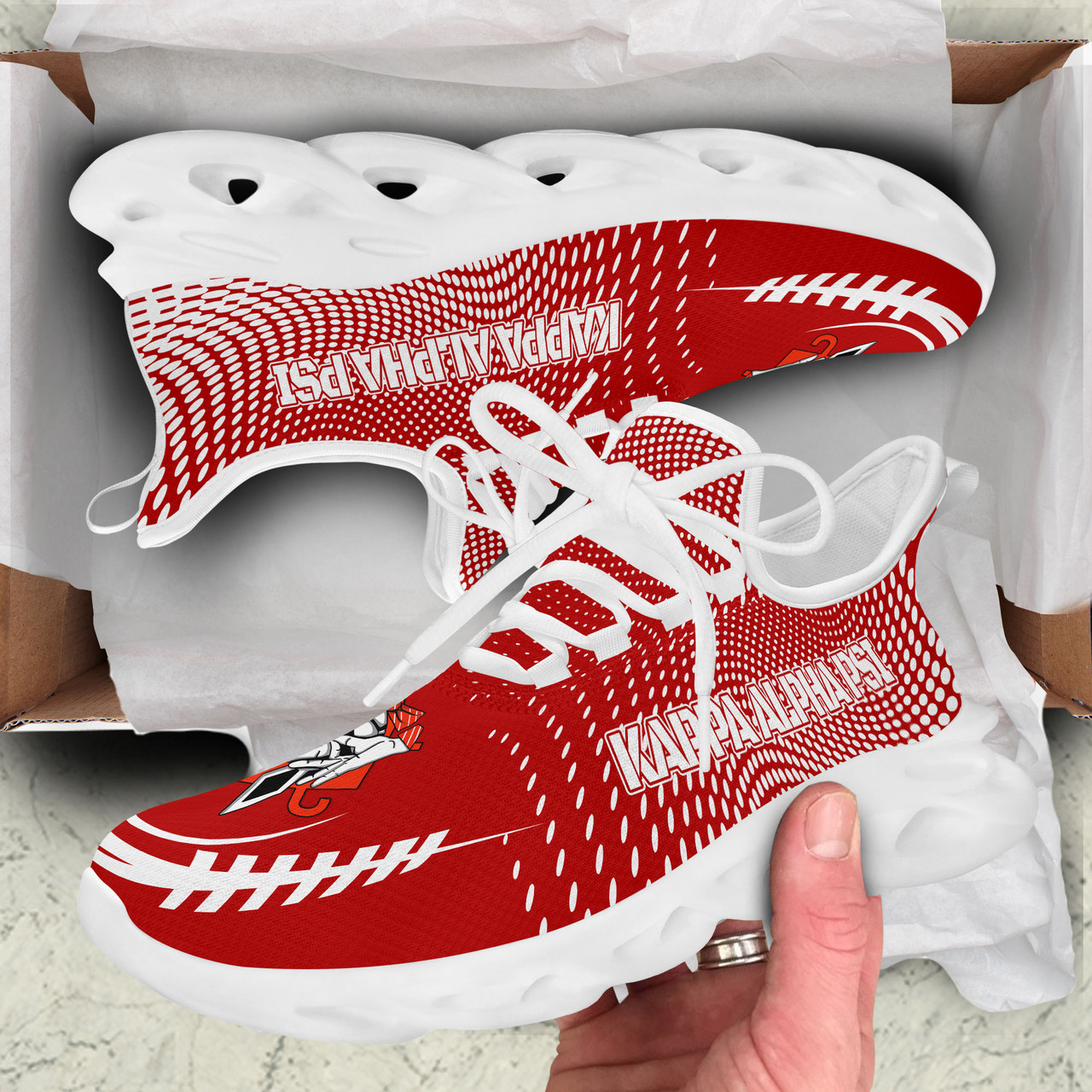 Kappa Alpha Psi Clunky Shoes Dots Style