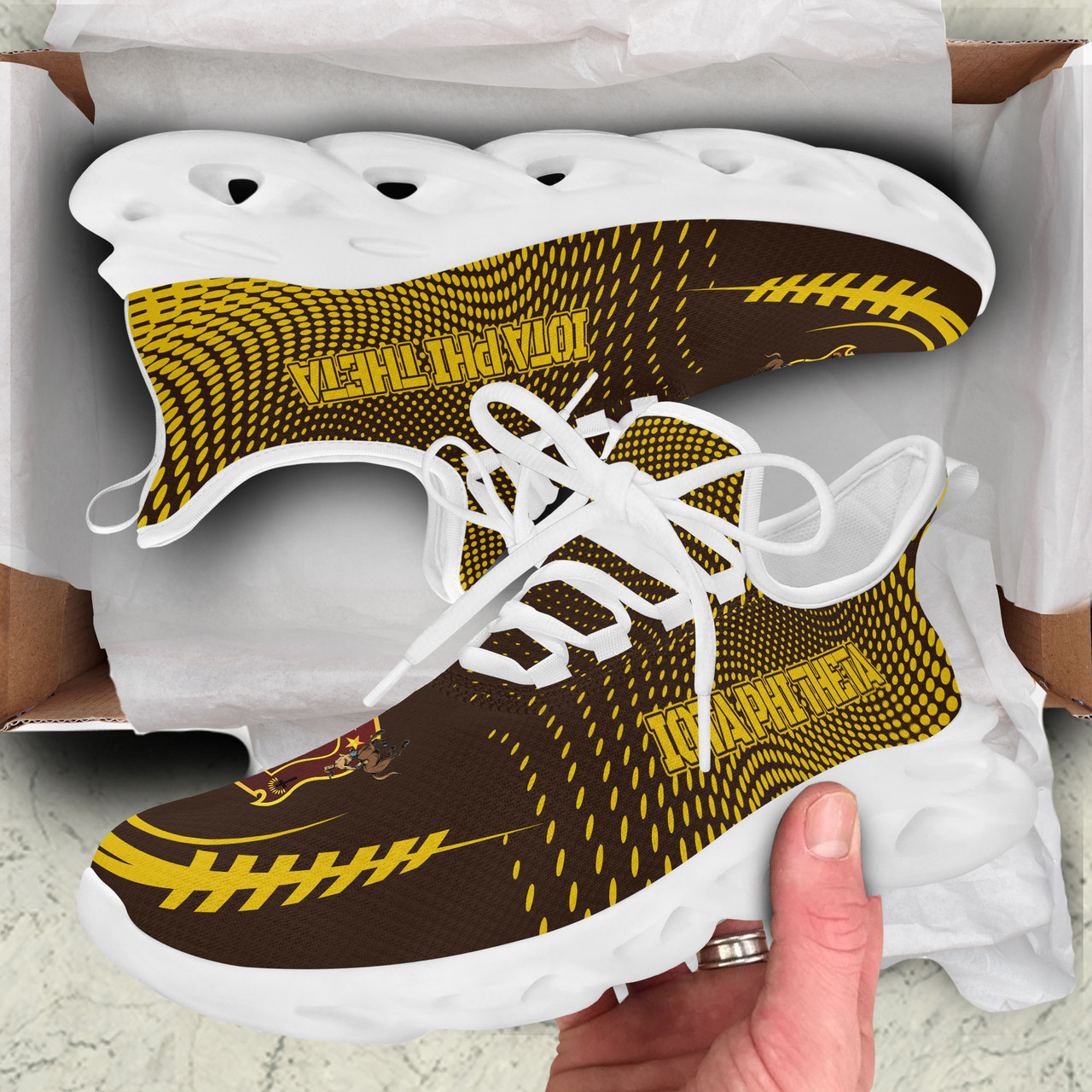 Iota Phi Theta Clunky Shoes Dots Style