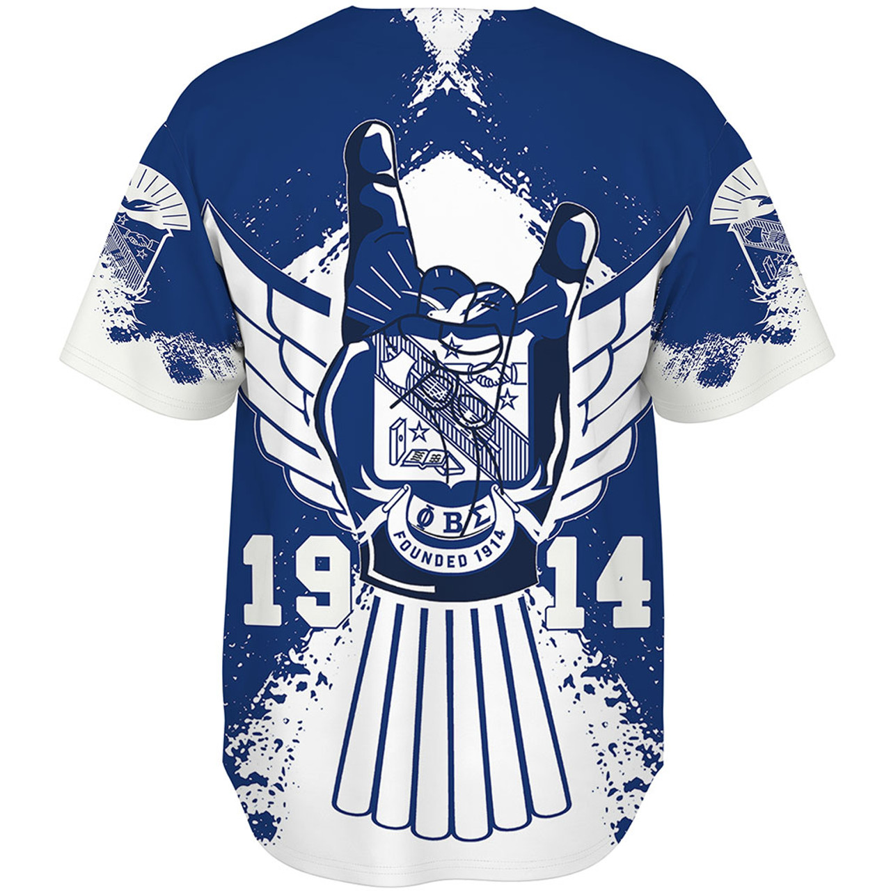 Phi Beta Sigma Baseball Shirt Fraternity My Dove