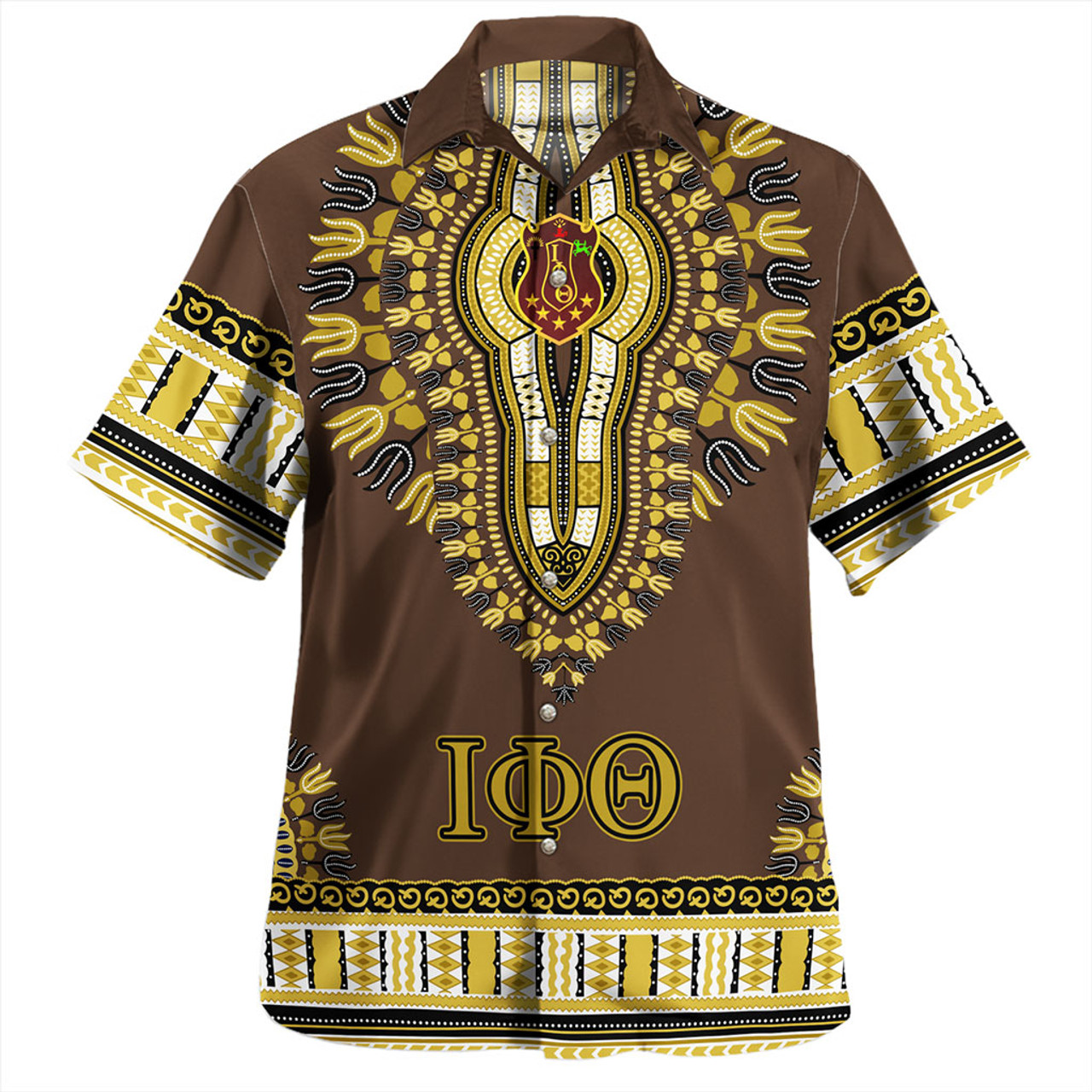 Iota Phi Theta Hawaiian Shirt Dashiki Africa