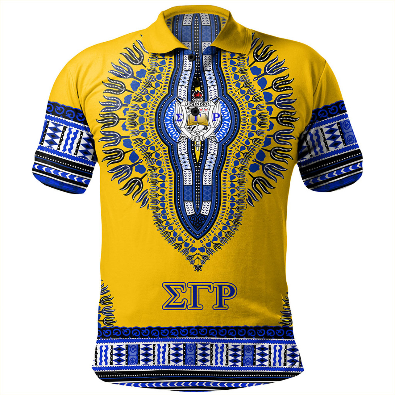Sigma Gamma Rho Polo Shirt Dashiki Africa