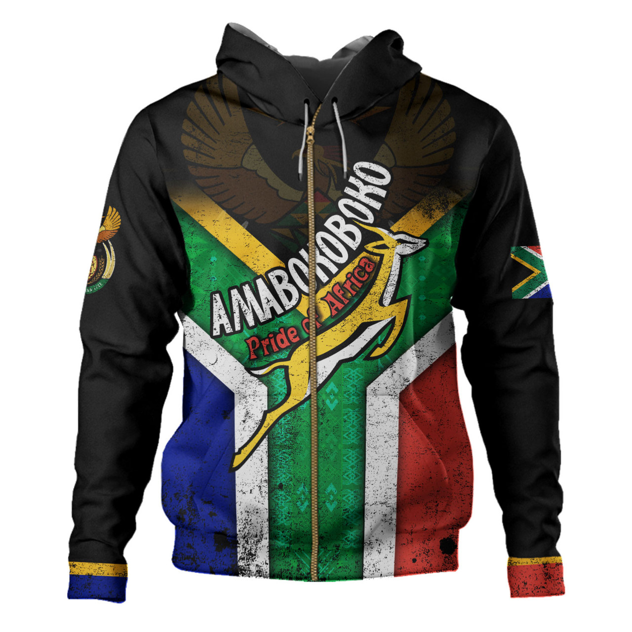 South Africa Hoodie Amabokoboko Pride Of Africa