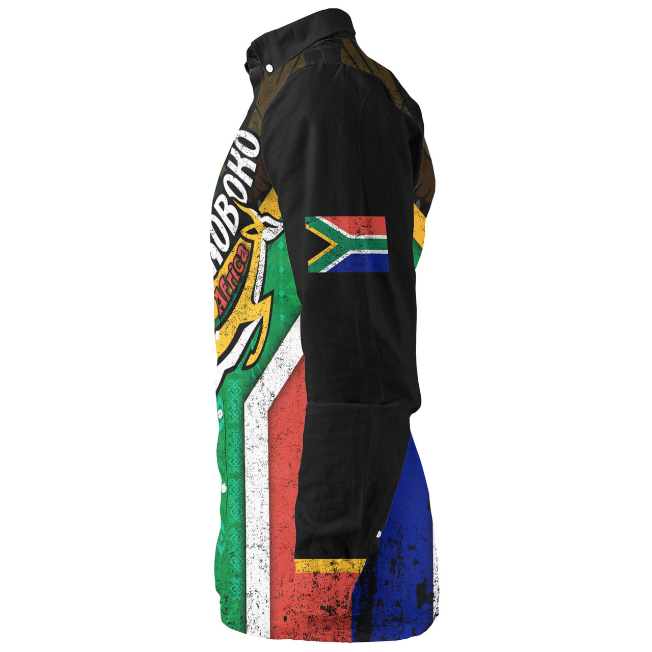 South Africa Long Sleeve Shirt Amabokoboko Pride Of Africa