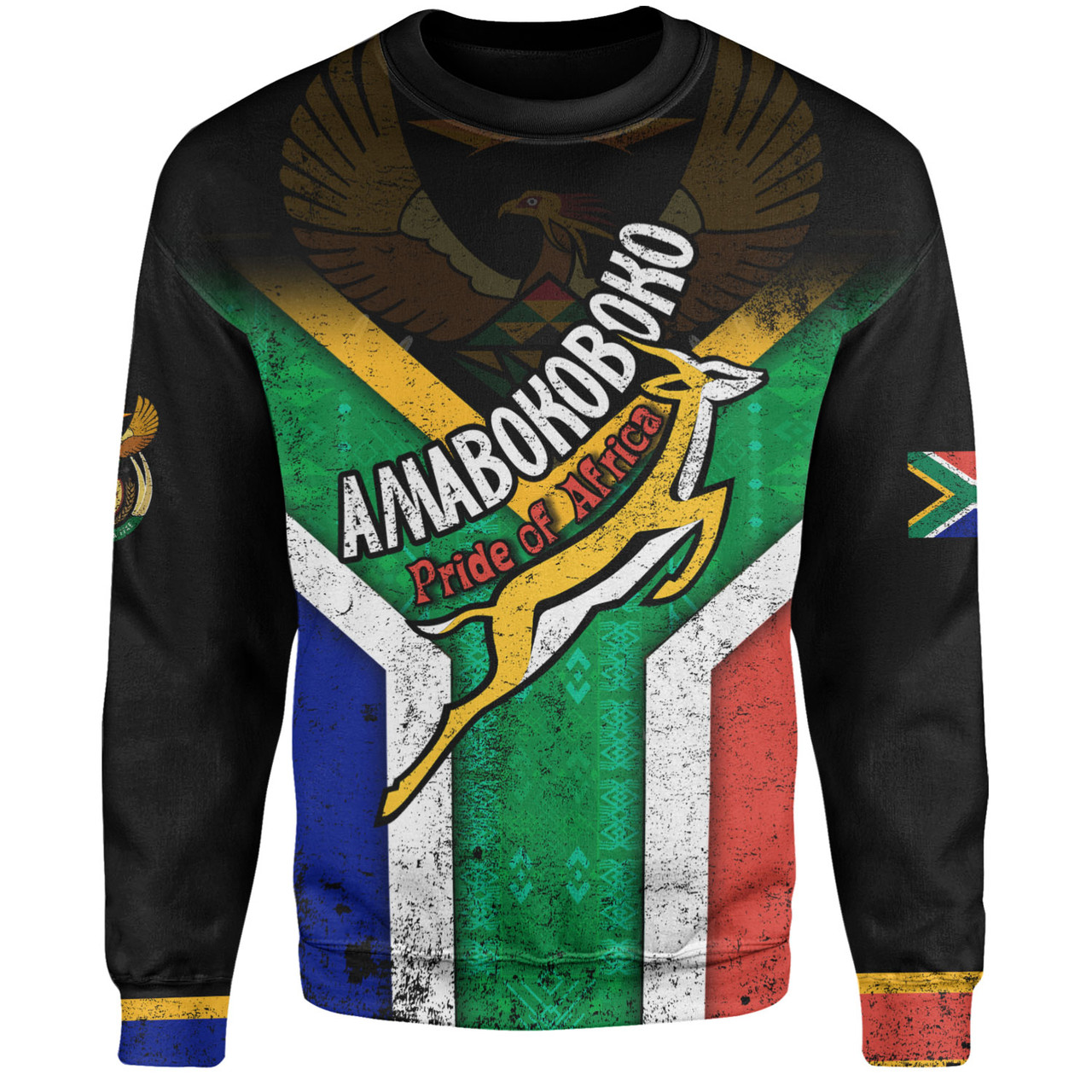 South Africa Sweatshirt Amabokoboko Pride Of Africa